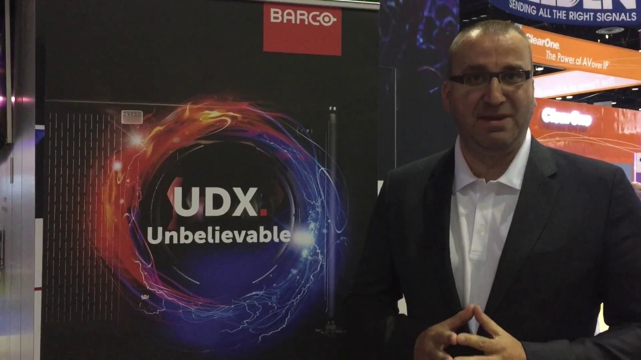 BEST Award-winner Barco's UDX-4K32 laser projector - YouTube commintegrator