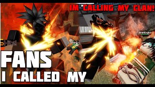 They called their CLAN... So i called my FANS! | HEROES BATTLEGROUNDS
