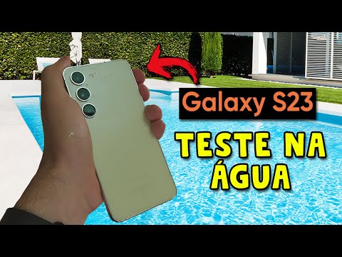 Galaxy S23 Teste Agressivo Na Água- Será Que Sobreviveu? Proteção IP68