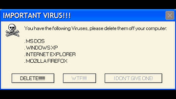 Microsoft Sam reads Funny Error Messages Volume 1