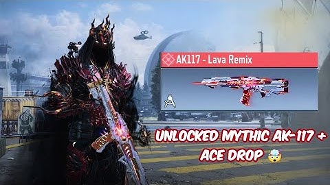 🤯Free Mythic AK-117 Lava Remix Unlocking & Instant 1v5 ACE ! | COD Mobile 
