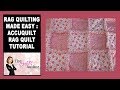 RAG QUILTING MADE EASY | ACCUQUILT RAG QUILT TUTORIAL