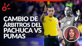 La Comisión de Árbitros QUITA a Luis Enrique Santander del Pachuca vs Pumas