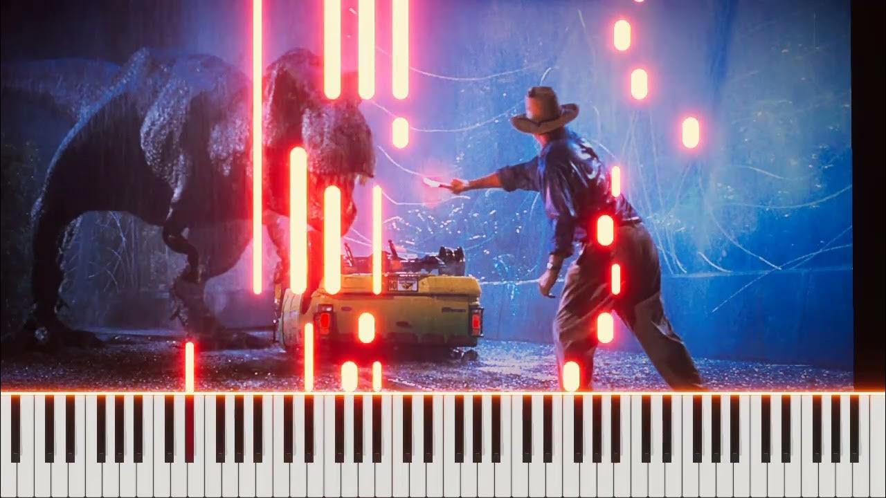 how to play the Jurassic Park theme song on piano - YouTube