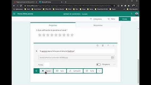 Forms crea encuestas, cuestionarios de forma sencilla [Office online]