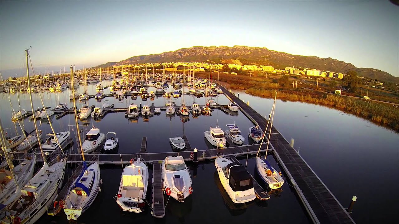 Sant Carles Marina from the air // MDL Marinas