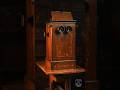Stereo viewer made of wood