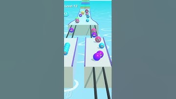 Ball Run 2048 │ Level - 12   #Gameplay #Walkthrough #Shorts