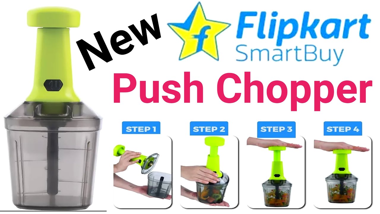 Flipkart Push Chopper With DEMO, NEW, Rs179