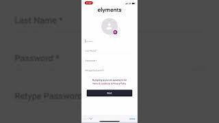 Finally I could register and login #elyments screenshot 3