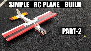 How to make an RC airplane Part-2|#rcplane #build #scratchbuild #diyrcplane #radiocontrol#diydot3d