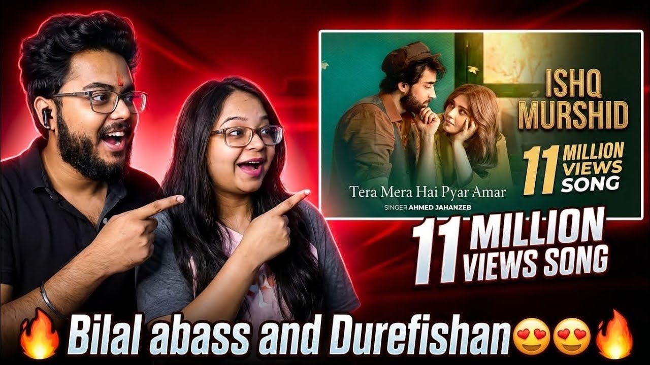 Ishq Murshid OST Full Song Reaction | Bilal Abbas & Durefishan | 2View React
