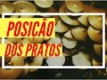 POSIÇÃO DOS PRATOS: A FORMA CORRETA