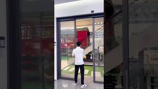 Download Lagu So amazing!!! Electric pt door，Can be opened 180 degrees，Can push and pull#doorsandwindows MP3