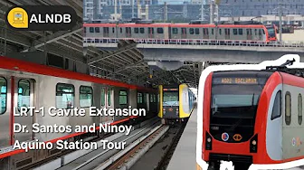 LRT-1 Cavite Extension Dr. Santos and Ninoy Aquino Station Tour! EXCLUSIVE ACCESS!