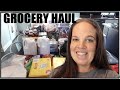 Once-A-Month Grocery Haul for our LARGE FAMILY - RV style!