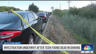 Investigation underway after teen is found dead in Oxnard