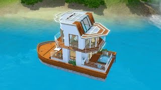 The Sims 3 строим плавучий дом The Sims 3 строим плавучий дом