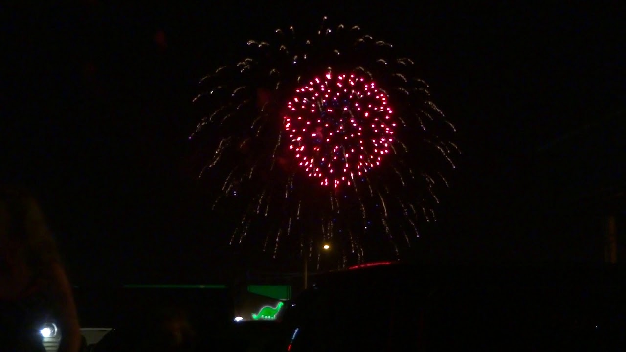 Great Falls, MT City Fireworks show part 1 YouTube