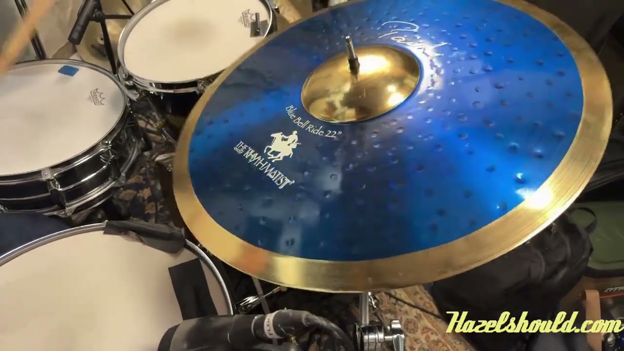 Paiste Signature STEWART COPELAND BLUE BELL Ride 22” The Rhythmatist! 3488 g