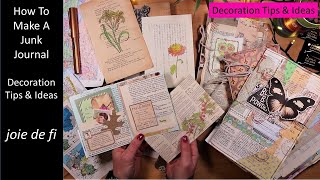 How To Make A Junk Journal Step By Step  Decoration Tips And Ideas
