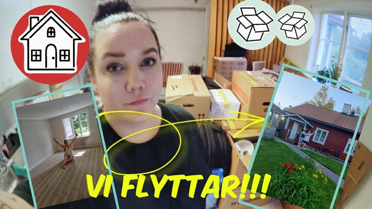 VLOGG II  Vi flyttar till hus!!