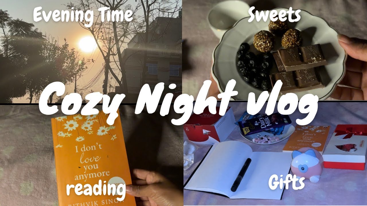 Cozy night Routine | night vlog | asthetic vlog