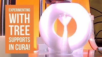 Cura - Experimenting with Tree Supports!