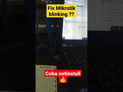 mikrotik blinking #shorts