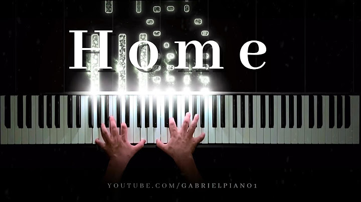 Home Piano version - Piano performance video thumbnail