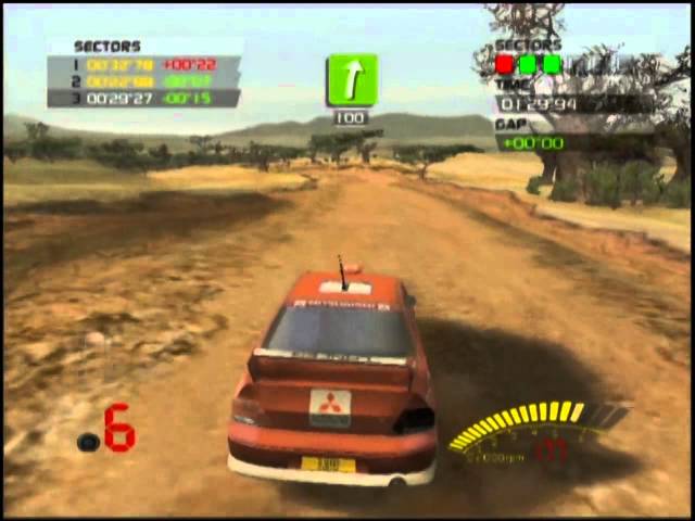 V-Rally 3 XBOX: Africa Time Attack