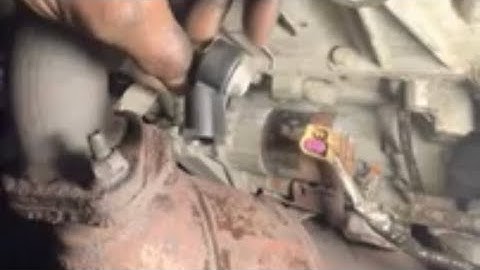 Traverse, Acadia, Buick Enclave Nock sensor Location & replacement