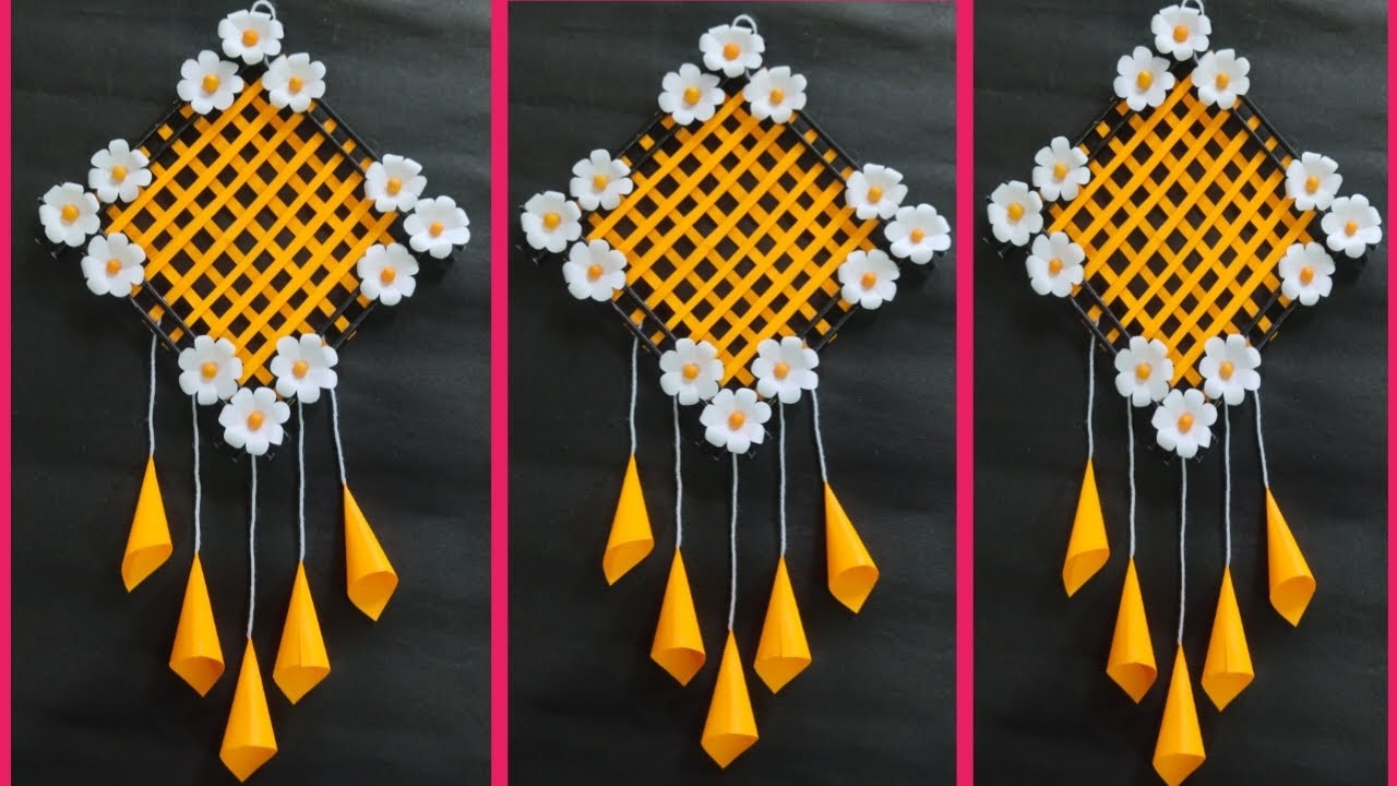 Easy and Simple Paper Craft Ideas / Beautiful wall hanging craft DIY