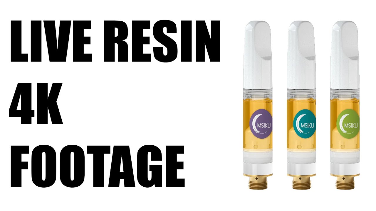 Msiku Live Resin Variety Pack Footage (4K)