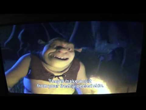 Shrek: Shrek Scares The Angry Mob