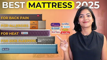 Beste matras 2025 | Wakefit vs. Sleep Company vs. Sleepycat vs. Duroflex vs. Sleepwell