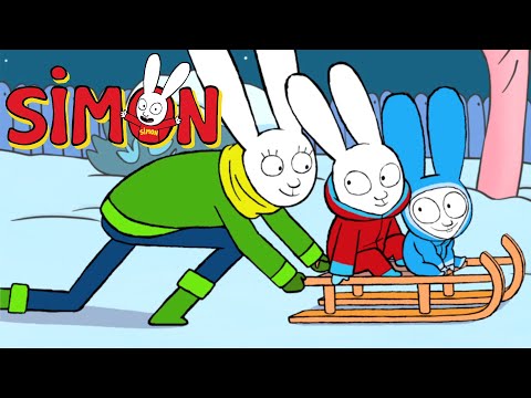Vive la neige ❄️🌨️⛄ Simon | Compilation 1h | Saisons 1+2 | Dessin animé pour enfants