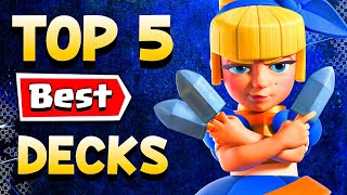 Top 5 *BEST* Clash Royale Decks for May 2024