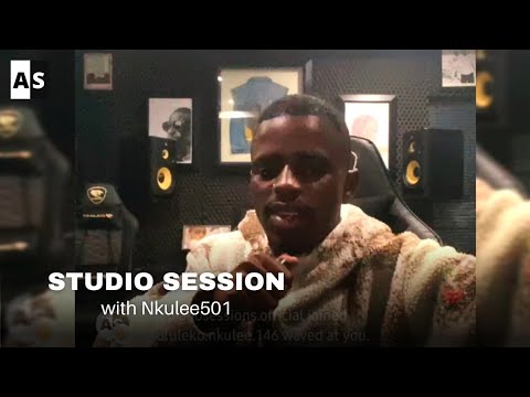 Nkulee501 Previews New Music by Kabza De Small ft Mashudu | Studio Session