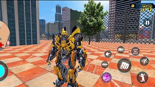 Bumblebee Multiple Transformation Jet Robot Car Game 2020 - Android Gameplay FHD - AK Games