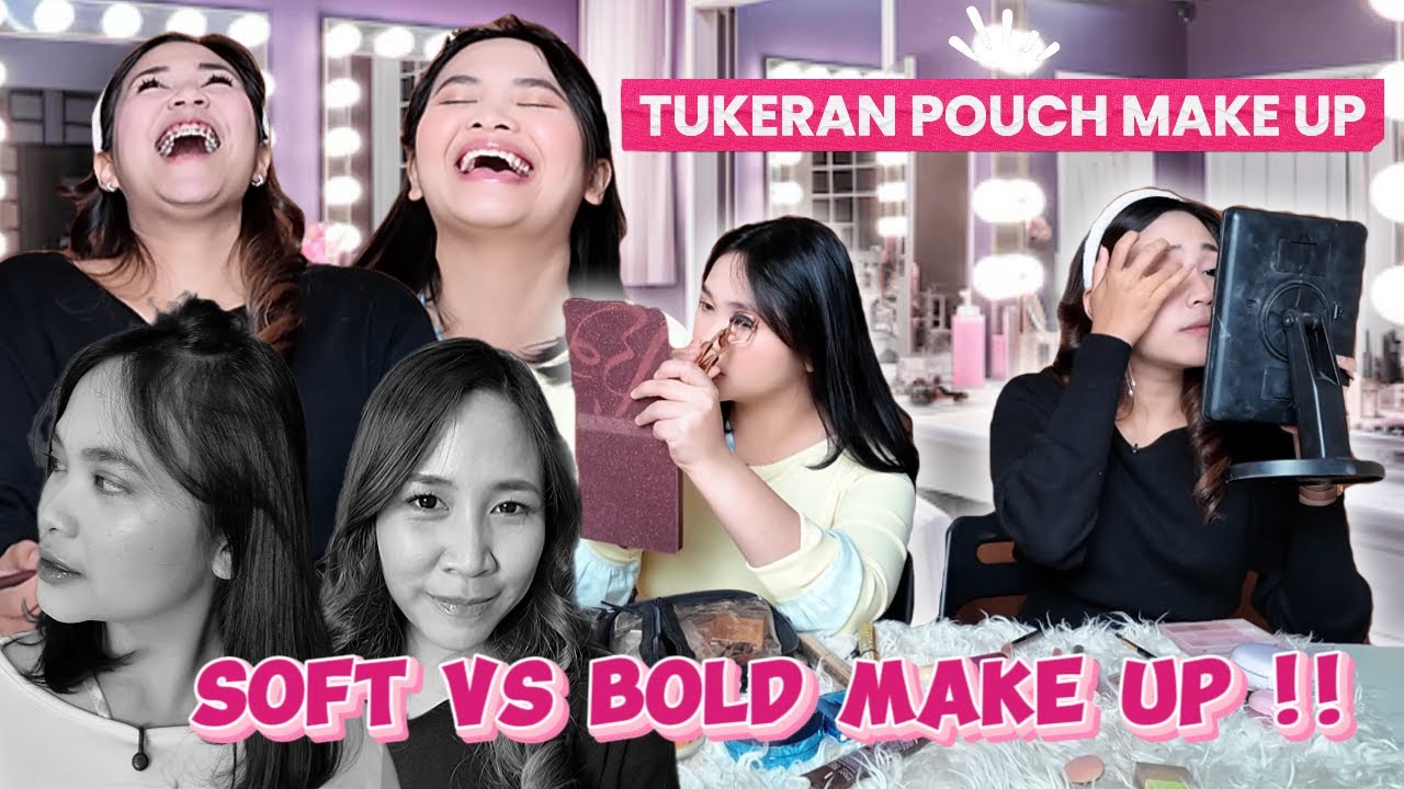 TUKERAN POUCH MAKE UP SAMA NIYO!! WARM VS COOL SKINTONE!!