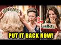 Anne STOPS Camilla Wearing Vladimir Tiara At Royal Event, SECRETLY Gives It To Catherine!