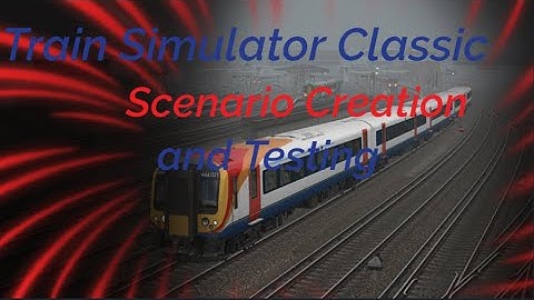 Scenario Creation, Testing and Playing in TS Classic
