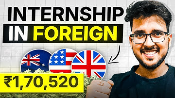 Best Foreign INTERNSHIPS for INDIAN students | Fully funded internships abroad 2025