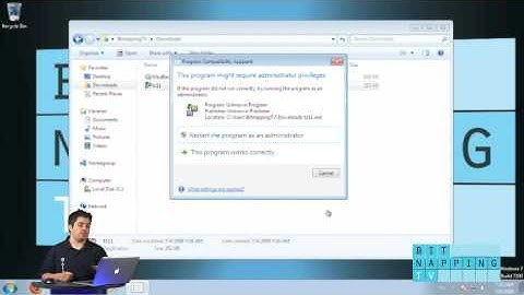 BitnappingTV #029 - Run applications as an administrator
