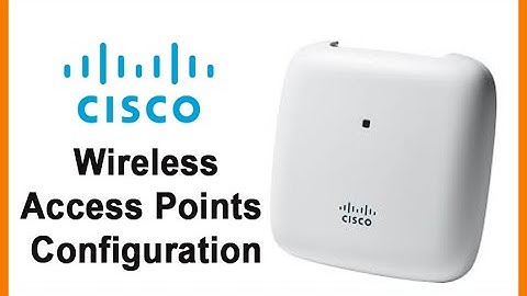 Cisco Access Point - Initial IP Configuration