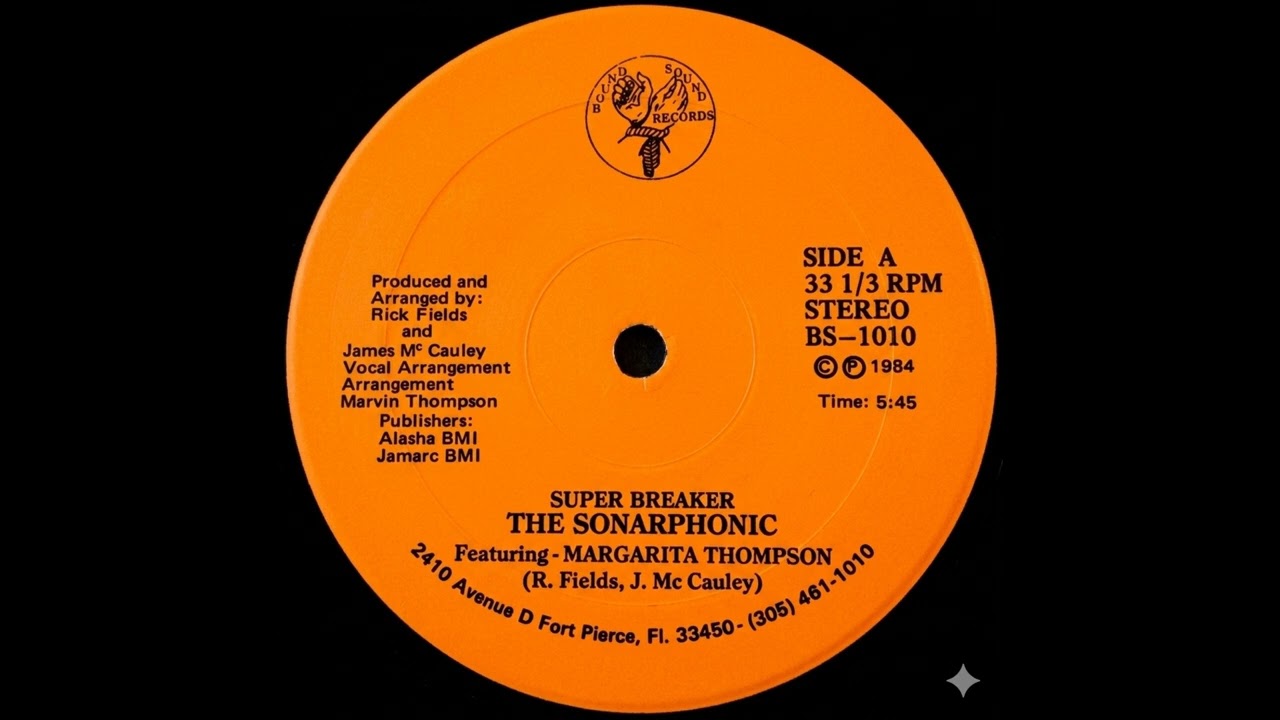 Sonarphonics & DXJ - Super Breakers (Bound Sound BS-1) 1984 - YouTube