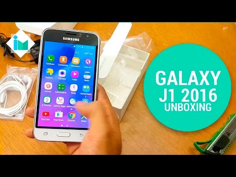 Samsung Galaxy J1 2016 - Unboxing en español