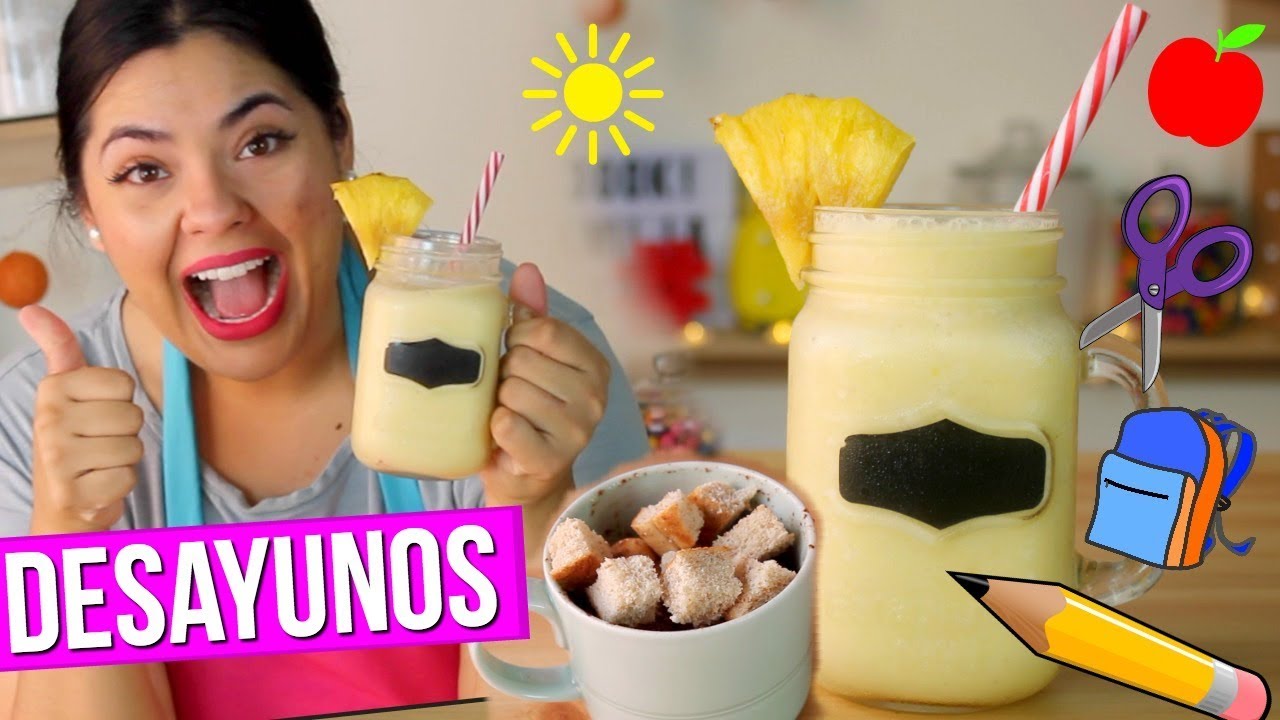 Desayunos en 5 Minutos para la Escuela | RebeO