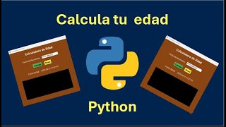 CALCULADORA DE LA EDAD EN PYTHON TKINTER Profile